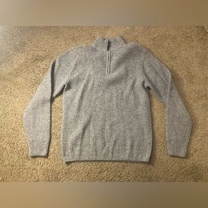 Rodd & Gunn Italian lambswool quarter zip knit sweater